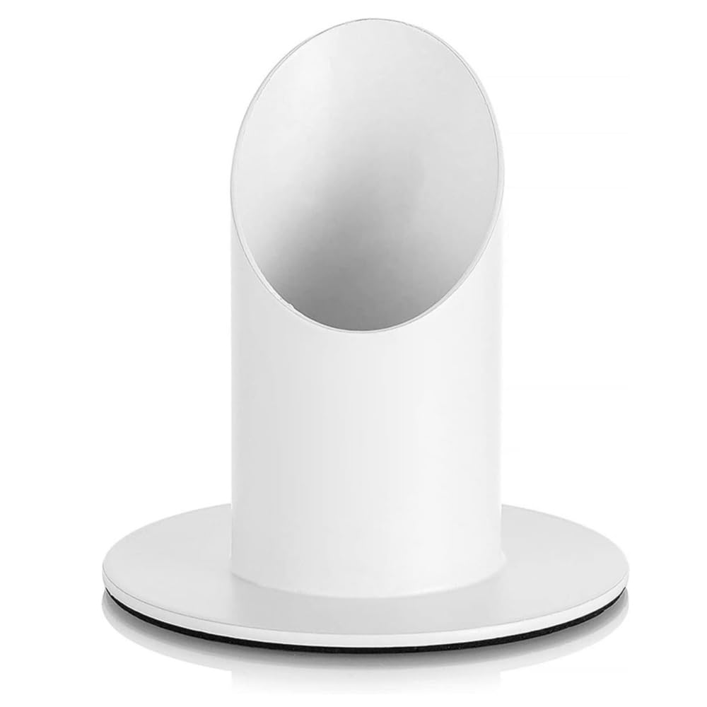 KOMUNJ Ljusstake nattvardsljus, 4 cm vitt ljusstake av metall, för dopljus dopljushållare dopljusstake stavljus ljus ljus vitt