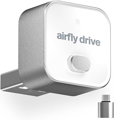 Twelve South AirFly Drive Wireless CarPlay & Android Auto Adapter, White
