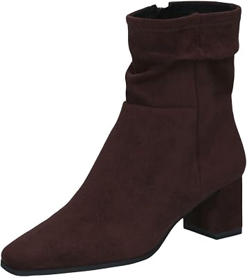 Caprice Dammodestövlar med klack, brun (DK BRN stretch), 37