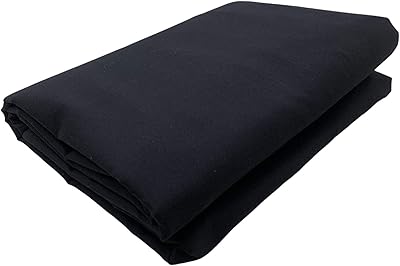 AK TRADING CO. Chiffon Fabric - Draped Fabric - Black - M...