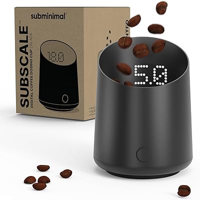 Subminimal Subscale| Digital Dosing Cup, Invisible LED Di...