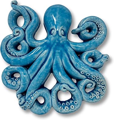 Toocook Enamel Ceramic Sea Animals for Wall Decoration Ho...