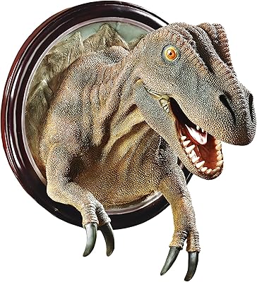 Design Toscano T-Rex Dinosaur Trophy Wall Sculpture