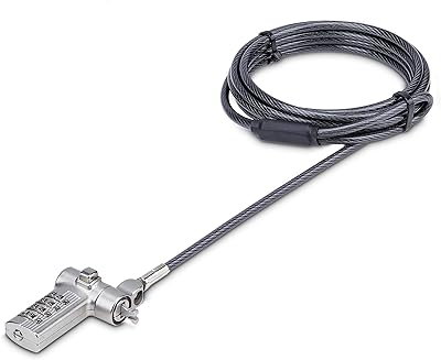 StarTech.com Universal Laptop Lock 2m (6.6ft), Laptop Sec...