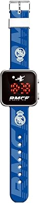 Kids Licensing Avslappnad klocka RM00017, Real Madrid blå